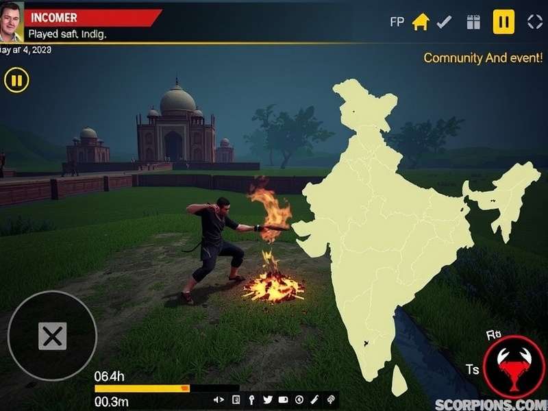 Scorpion S Sting gameplay screenshot showing action sequence